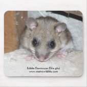 Mousepad "Eetble Dormouse" Muismat (Voorkant)