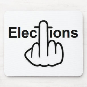 Mousepad Elections Flip Muismat