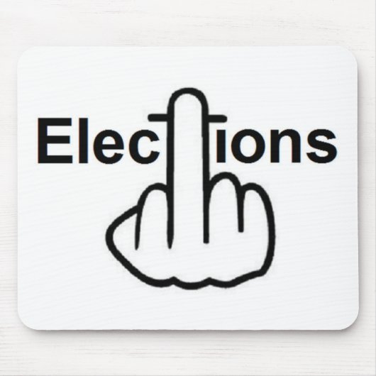 Mousepad Elections Flip Muismat (Voorkant)