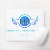 Mousepad – Embrace Learning Institute Logo Muismat (Met muis)