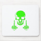 Mousepad exclusivo caveira verde !! muismat (Voorkant)
