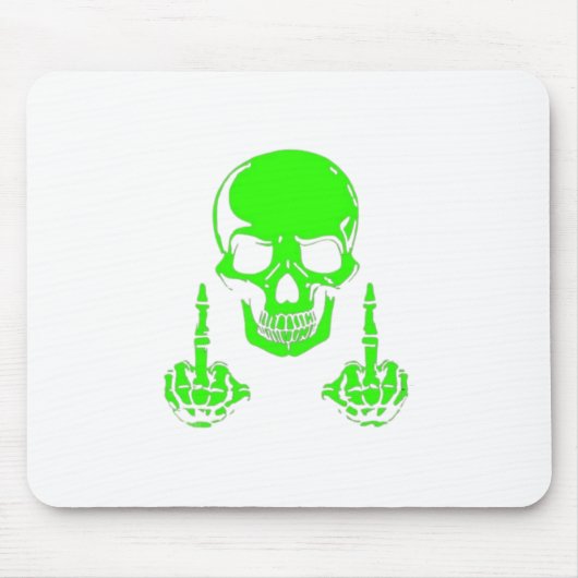Mousepad exclusivo caveira verde !! muismat (Voorkant)