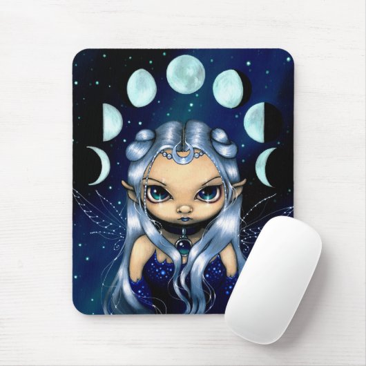 Mousepad, "Fairy of the Changing Moons" Muismat (Met muis)