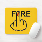 Mousepad Fire Flip Muismat (Met muis)