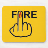 Mousepad Fire Flip Muismat (Voorkant)