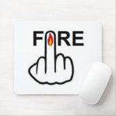 Mousepad Fire Flip Muismat (Met muis)