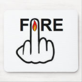 Mousepad Fire Flip Muismat (Voorkant)