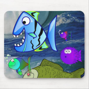 Mousepad Fish Muismat