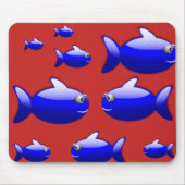 Mousepad Fish Muismat (Voorkant)
