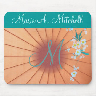 Mousepad ~ Floral : Monogram Muismat