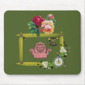 Mousepad Floral Muismat (Voorkant)