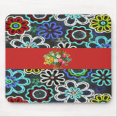 Mousepad Floral Muismat (Voorkant)