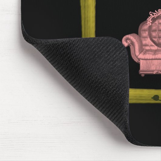 Mousepad Floral Muismat (Hoek)