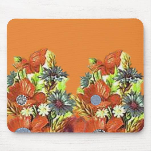 Mousepad Floral Muismat (Voorkant)