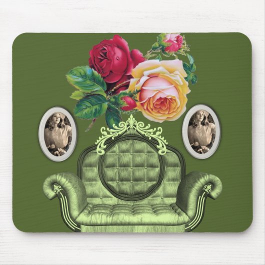 Mousepad Floral Muismat (Voorkant)