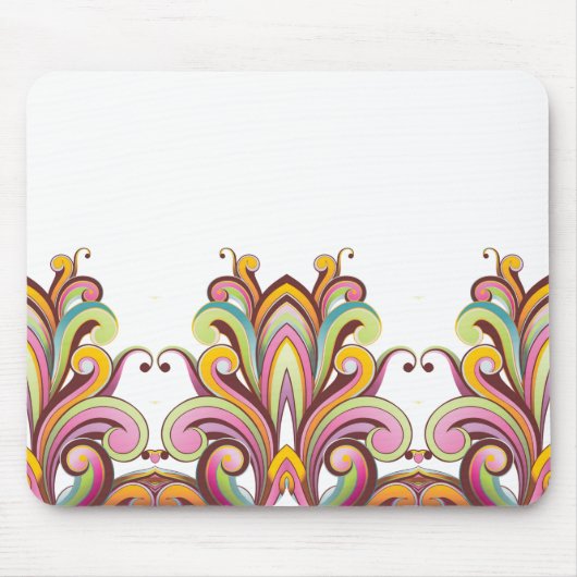 Mousepad Floral Muismat (Voorkant)