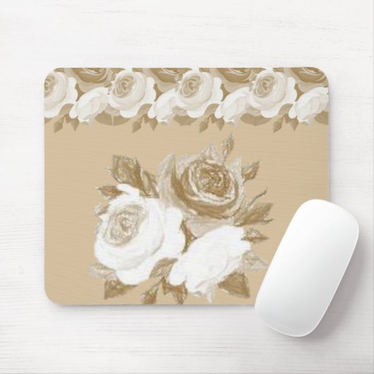 Mousepad Floral Muismat (Met muis)