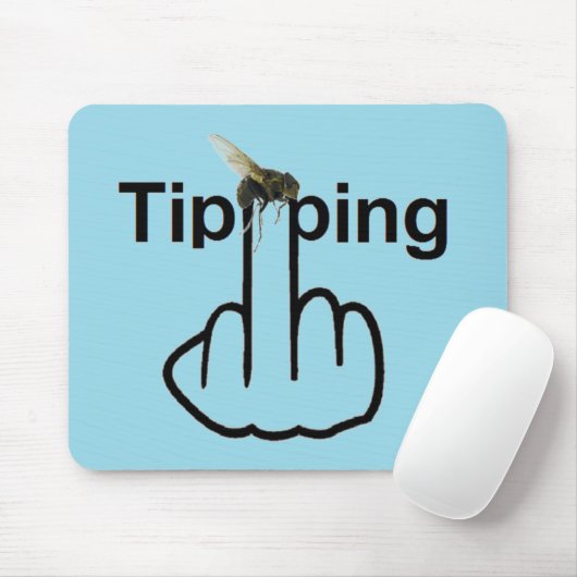 Mousepad Fly Tipping Flip Muismat (Met muis)
