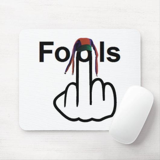 Mousepad Fools Flip Muismat (Met muis)