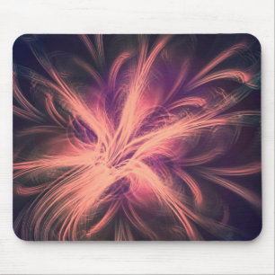 Mousepad Fractal Licht Paarse Palet Muismat