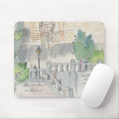 Mousepad "France/Waterverf Painting Muismat (Met muis)