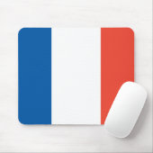 Mousepad Frankreich Fahne Muismat (Met muis)