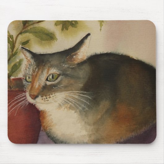 MOUSEPAD - Franse kat Muismat (Voorkant)