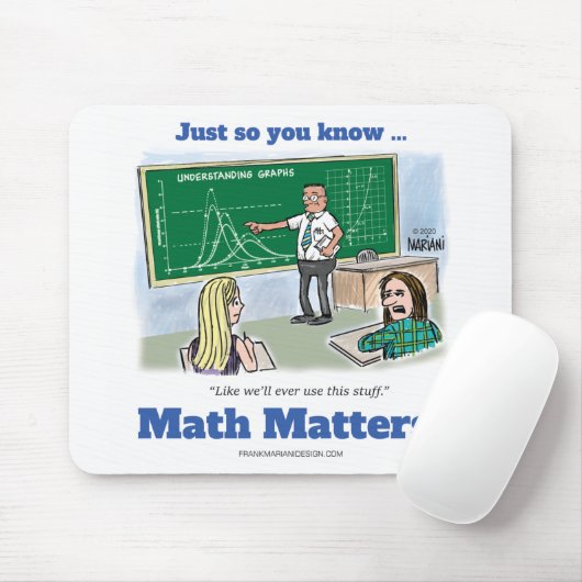 Mousepad - Friendly Caption Muismat (Met muis)