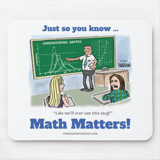 Mousepad - Friendly Caption Muismat (Voorkant)