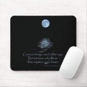 MOUSEPAD, Full Moon en Native American gezegde Muismat (Met muis)