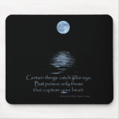 MOUSEPAD, Full Moon en Native American gezegde Muismat (Voorkant)