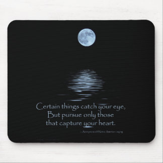 MOUSEPAD, Full Moon en Native American gezegde Muismat