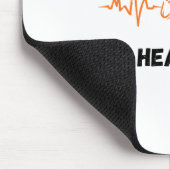 Mousepad 'Gamen Is Mijn Hartslag' Muismat (Hoek)