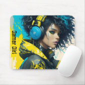 Mousepad Gamer Girl 02 Muismat (Met muis)