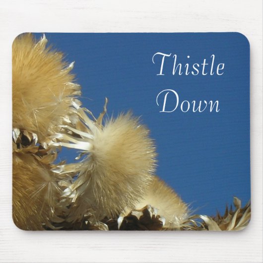 Mousepad - Gedroogde Thistles Muismat (Voorkant)