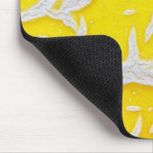 Mousepad gelb-graues Melonenmuster Muismat (Hoek)