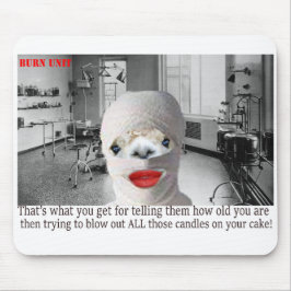 Mousepad. Gelukkige verjaardag. Alpaca Muismat