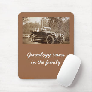 Mousepad - Genealogie loopt in de familie Muismat