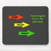 MousePad - Genealogisten wonen in het verleden Muismat (Voorkant)