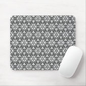 Mousepad - Geometric shapes in Hexagon Muismat (Met muis)