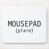 MOUSEPAD (gewoon) Muismat (Voorkant)