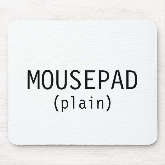 MOUSEPAD (gewoon) Muismat (Voorkant)