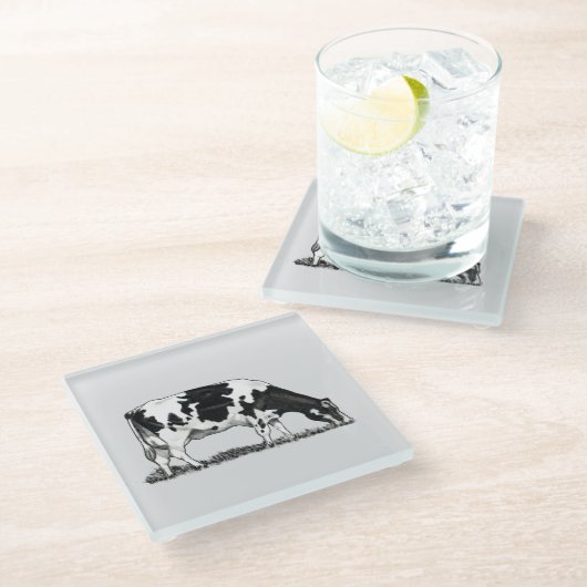 Mousepad Glazen Onderzetter (Schuin)