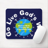 MousePad - Go Live Muismat (Met muis)