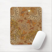 Mousepad Gold Beige Butterfly 2 Muismat (Met muis)