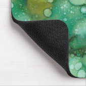 Mousepad "Gold Dusted Flower Inkblot" Muismat (Hoek)