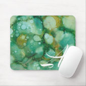 Mousepad "Gold Dusted Flower Inkblot" Muismat (Met muis)