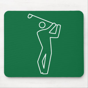 Mousepad - Golf Player Muismat