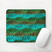 Mousepad - Golfpatroon in Groenen Muismat (Met muis)