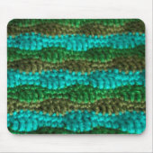 Mousepad - Golfpatroon in Groenen Muismat (Voorkant)